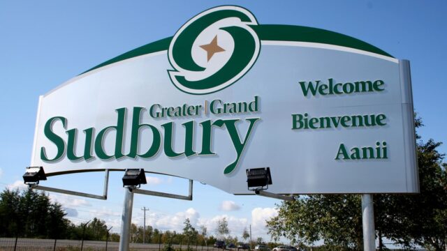 Photo of the Sudbury City Sign