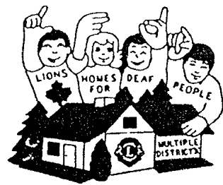 Lions home for deaf people logo