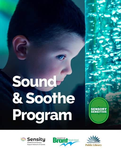 sound and soothe promo poster.